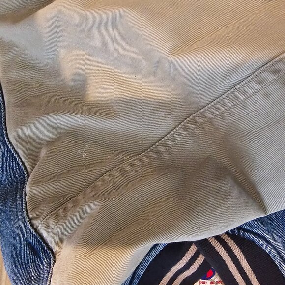 Vintage Champion 90s denim varsity bomber jacket - M - Picture 3 of 12